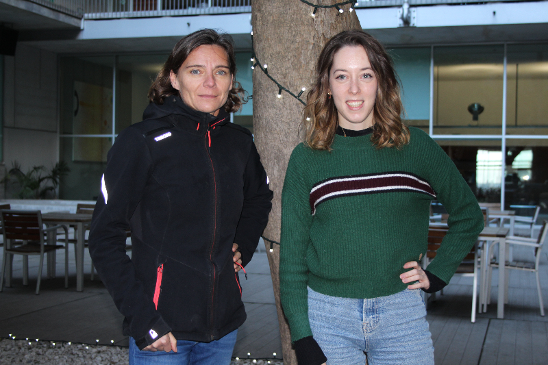 From left to right: Jana Selent and Mariona Torrens-Fontanals.